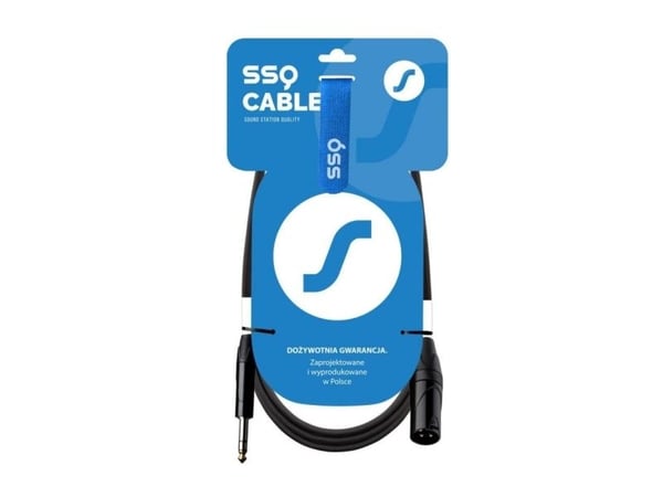 SSQ JSXM5 Event - 6.3 / XLR stereo jack selv om SSQ JSXM5 Event - 6.3 / XLR stereo jack selv om