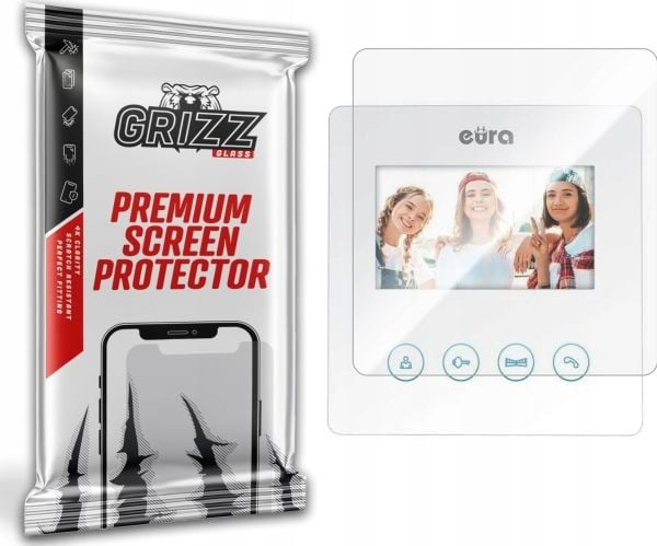 GrizzGlass GrizzGlass CeramicFilm keramisk film for EURA Atira VDP-52A3 video intercom