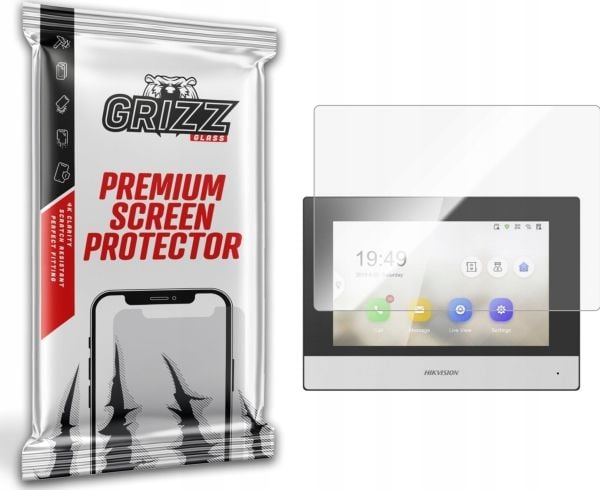 GrizzGlass GrizzGlass CeramicFilm keramisk folie for HIKVISION DS-KH6320-WTE1-W 7" video intercom