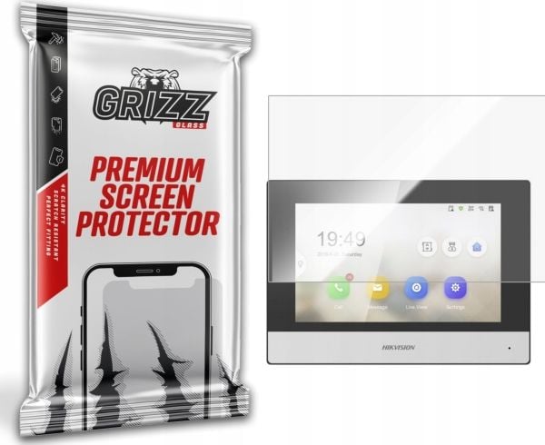 GrizzGlass GrizzGlass CeramicFilm keramisk folie for HIKVISION IKIT-D4-PL302 7" video intercom