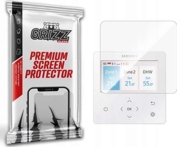 GrizzGlass GrizzGlass CeramicFilm keramisk folie for kontrollpanel for Samsung EHS, SPLIT AE260RNWSEG/EU