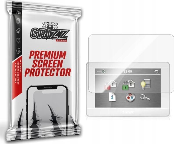 GrizzGlass keramisk film til alarmsentral Satel INT-TSH-WSW 7"