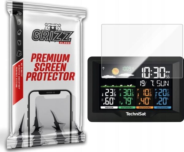 GrizzGlass CeramicFilm keramisk folie til værstasjon TECHNISAT iMeteo X4