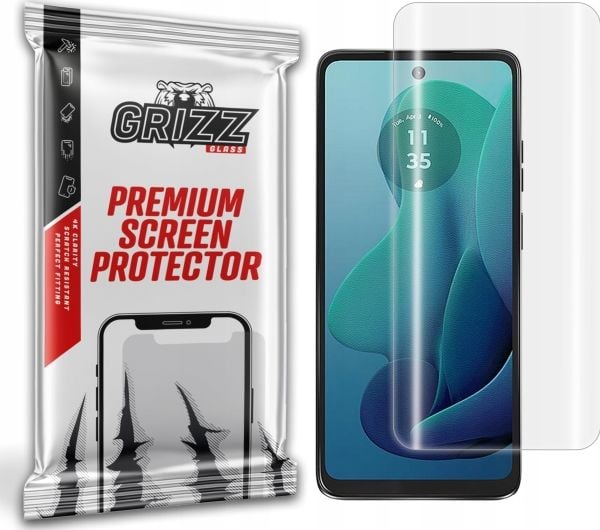 GrizzGlass hydrogel skjermfilm GrizzGlass Hydrofilm til Motorola Moto G 2024