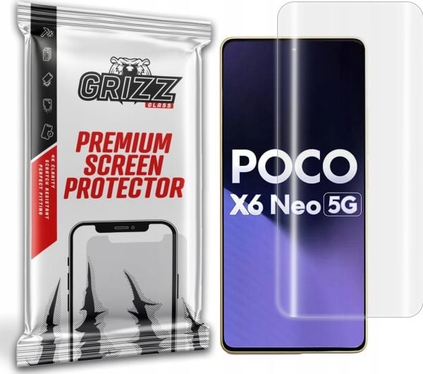 GrizzGlass GrizzGlass Hydrofilm hydrogelfilm for Xiaomi Poco X6 Neo