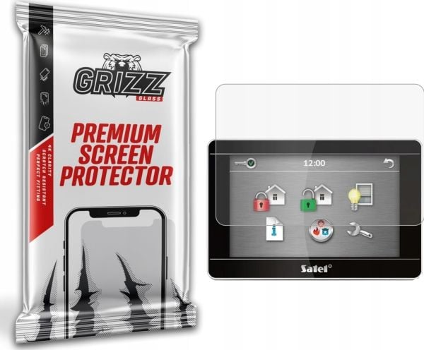 GrizzGlass Folia matowa GrizzGlass PaperScreen do manipulatora alarmowego Satel INT-TSH-BSB 7"