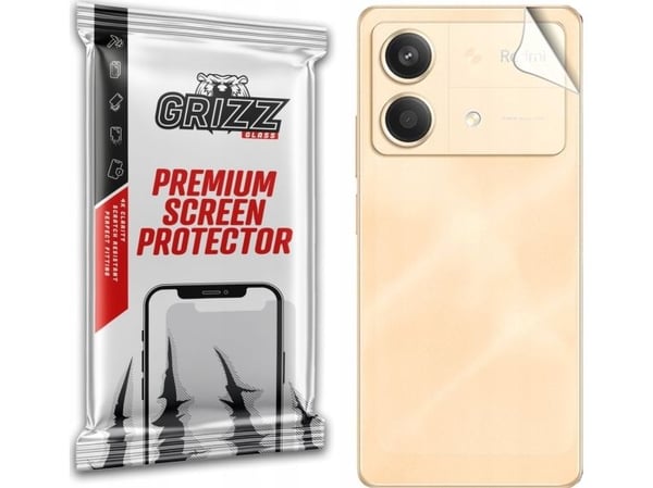 GrizzGlass GrizzGlass UltraSkin bakfolie for Xiaomi Poco X6 Neo