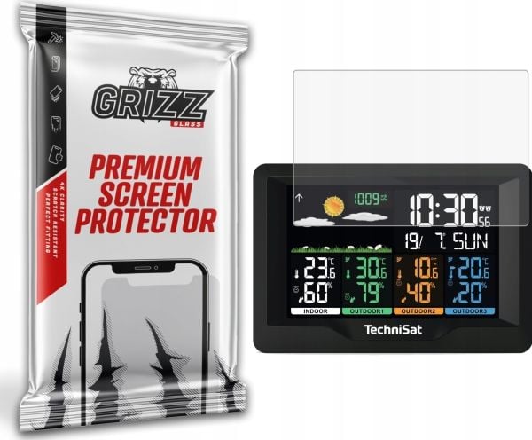 GrizzGlass PaperScreen mattakalvo TECHNISAT iMeteo X4 -sääasemalle