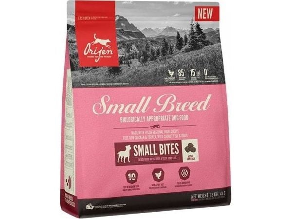 Orijen Small Breed Dog - torrfoder för hund - 1,8 kg