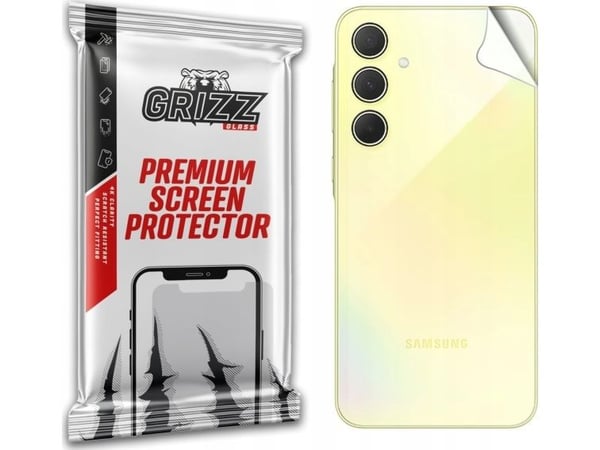 GrizzGlass Folia er GrizzGlass UltraSkin for Samsung Galaxy A35