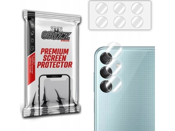 GrizzGlass Szkło med aparat GrizzGlass HybridGlass-kamera til Samsung Galaxy M15