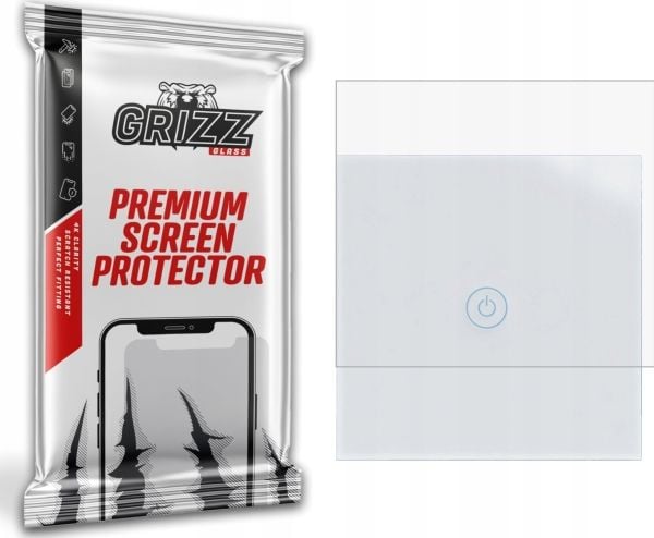 GrizzGlass GrizzGlass PaperScreen matt folie for SETTI+ SSW310 smart lysbryter