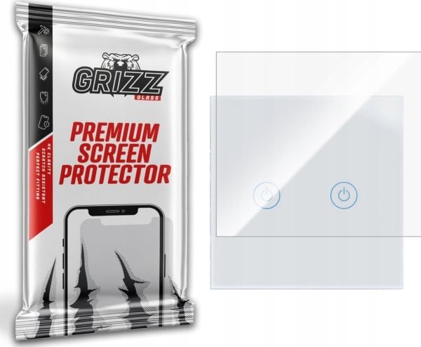 GrizzGlass GrizzGlass CeramicFilm keramisk folie for SETTI+ SSW320 smart lysbryter