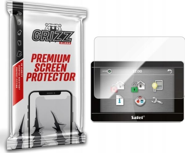 GrizzGlass keramisk film CeramicFilm til Satel INT-TSH-BSB 7" alarmmanipulator