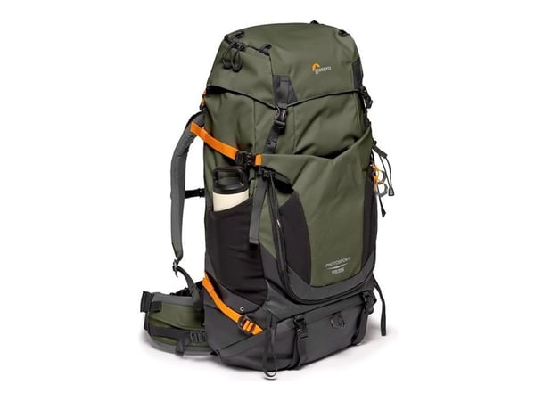 Lowepro Photo Sport PRO 55L AW IV - Ryggsekk S-M for digitalfotokamera med linser - robust - 420D Oxford-nylon, 420D diamond ripstop nylon - mørk g...