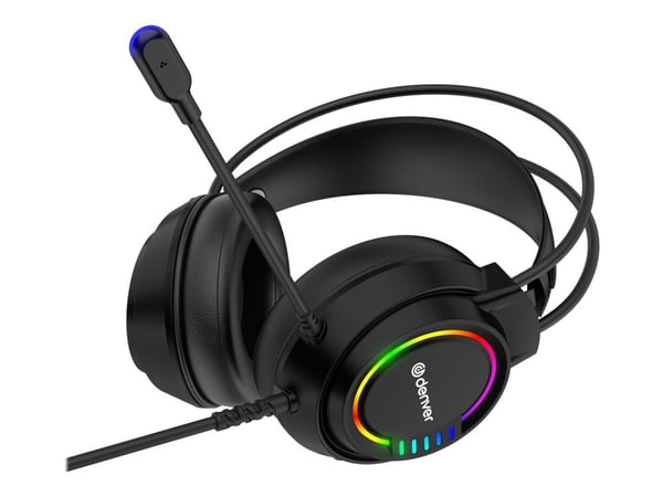 DENVER GHS-130 - Hodesett - full størrelse - kablet - USB