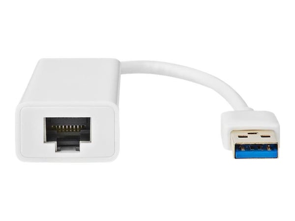 Nedis - Nettverksadapter - USB 3.0 - Gigabit Ethernet x 1 - hvit