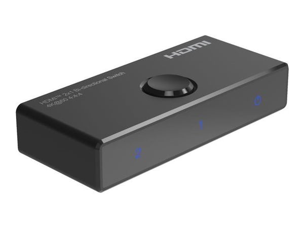 MicroConnect - Switch - 4K@60Hz Bi-directional, 4:4:4 HDR - 2 x HDMI - stasjonær