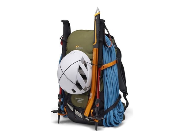 Lowepro Photo Sport X 35L AW - Ryggsekk for kamera - robust - 420D Oxford-nylon, 420D diamond ripstop nylon - grønn