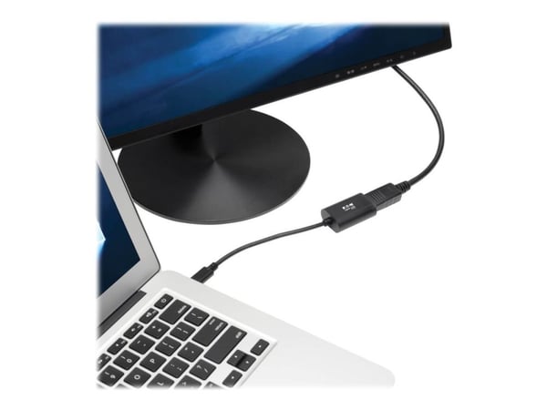 Tripp Lite USB C to DisplayPort Video Adapter Converter 4K x 2K @ 60Hz, musta, USB Type C to DP, USB-C, USB Type-C 6in - Ekstern videoadapteri - US...
