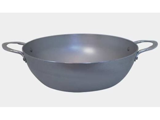 de Buyer 5654.28, Rund, Sautépanne, Rustfritt stål, Keramisk, Gass, Halogen, Induksjon, Forseglet Plate, 28 cm, 90 mm