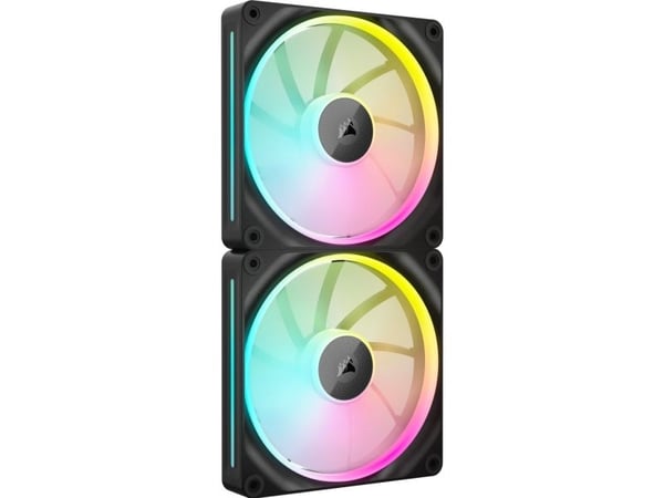 CORSAIR iCUE Link LX140 RGB - Kabinettvifte - 140 mm - svart (en pakke 2)
