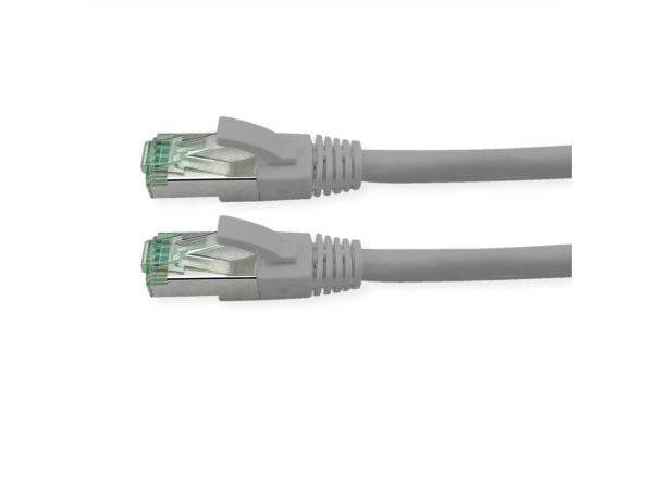 ROLINE RM S/FTP Patchkabel Kat6A/Kl.EA TPE grå 0,5m - FTP - PIMF (21.45.3200)