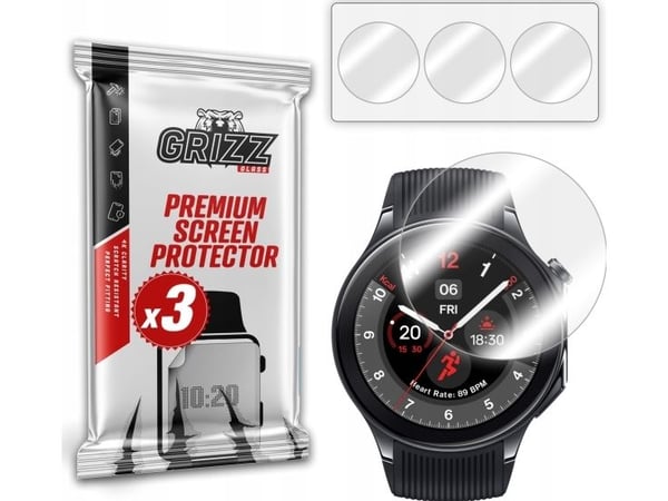 GrizzGlass hydrogel skjermbeskyttelse GrizzGlass Hydrofilm til OnePlus Watch 2