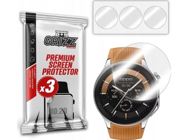 GrizzGlass GrizzGlass Hydrofilm hydrogelfilm for Oppo Watch X