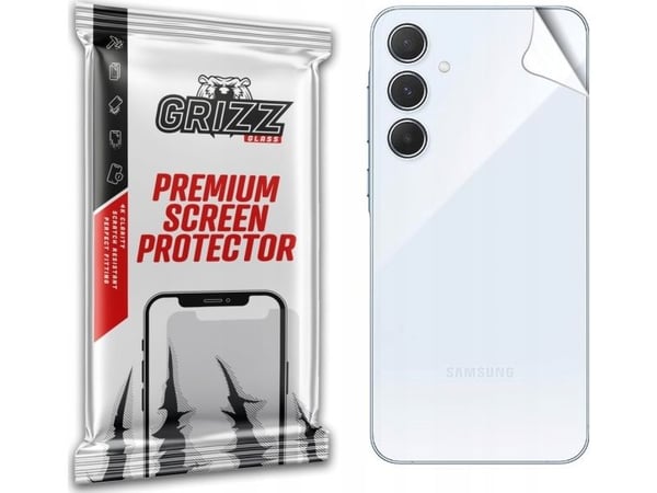 GrizzGlass beskyttelsesfilm på baksiden GrizzGlass UltraSkin til Samsung Galaxy A55