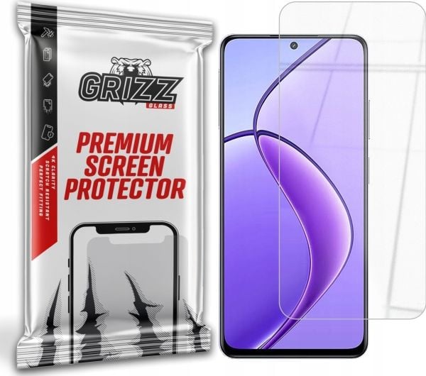 GrizzGlass Szkło hybrydowe GrizzGlass HybridGlass do Realme 12