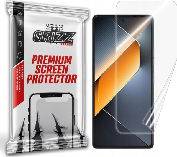 GrizzGlass CeramicFilm keramisk skjermbeskyttelsesfolie til Tecno Pova 6 Pro