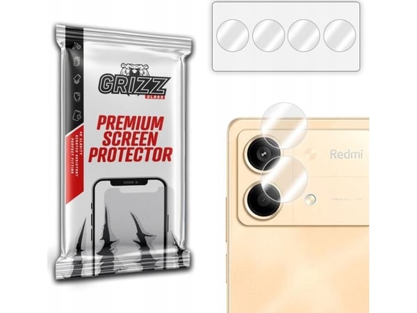 GrizzGlass HybridGlass kameralasi Xiaomi Poco X6 Neo -puhelimeen