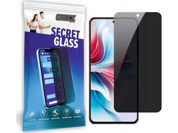 GrizzGlass GrizzGlass SecretGlass personvernglass for Oppo F25 Pro