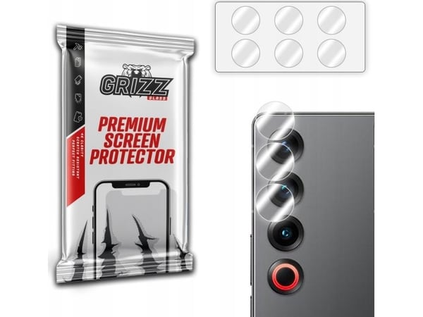 GrizzGlass Szkło med aparat GrizzGlass HybridGlass-kamera til Meizu 21 Pro