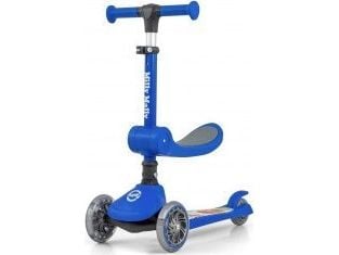 Sparkesykkel Milly Mally Fuzzy Classic blå (Z-MIL-HU-20-62)
