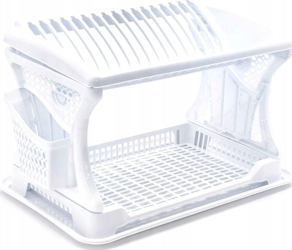 TRITON oppvaskstativ med avrenning 2 nivåer 470x302x270 mm