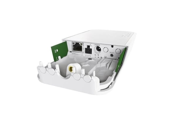 MikroTik wAP LR2-sett | Tilgangspunkt | RBwAPR-2nD&R11e-LR2, 2,4 GHz