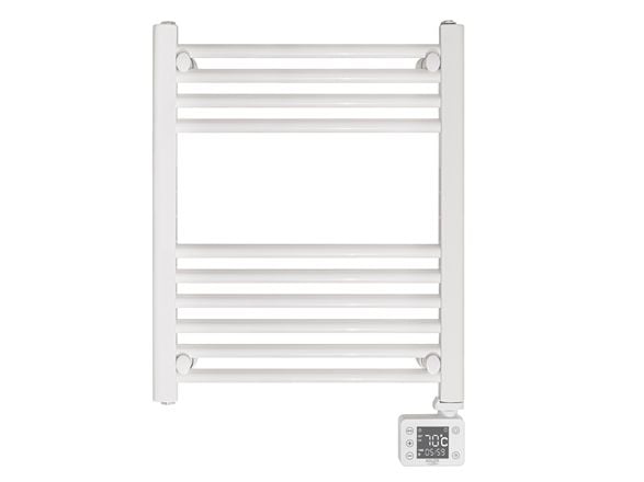 Adler AD 7823 elektrisk badevarmer LED hvit (AD 7823)