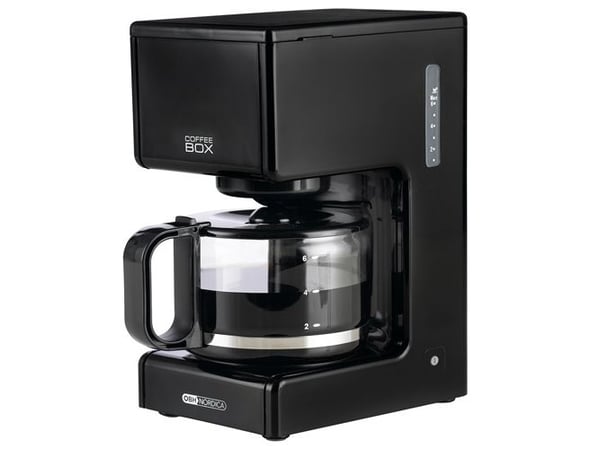 OBH Nordica Coffee box 2373 - Kaffemaskin - 6 koppar - svart