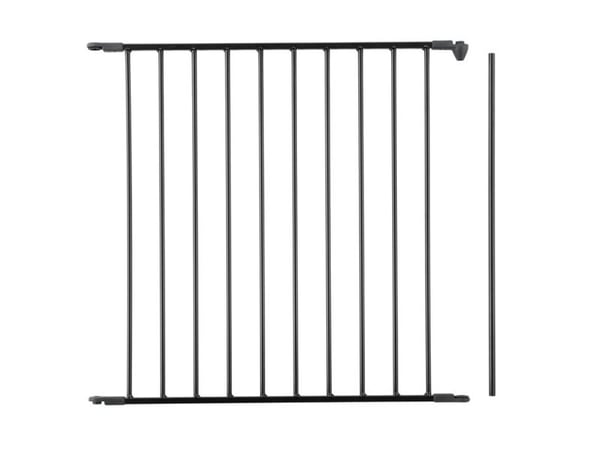 Baby Dan 67256-2600-12, Polyethylen, Stål, Sort