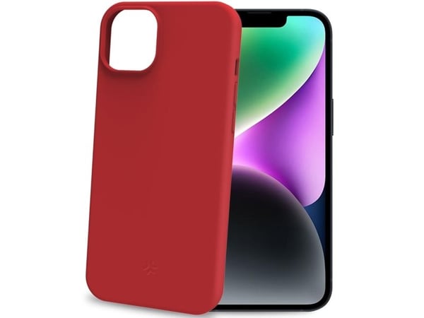 Celly CROMO1053RD, Suojus, Apple, Apple iPhone 15, 15,5 cm (6.12"), Punainen