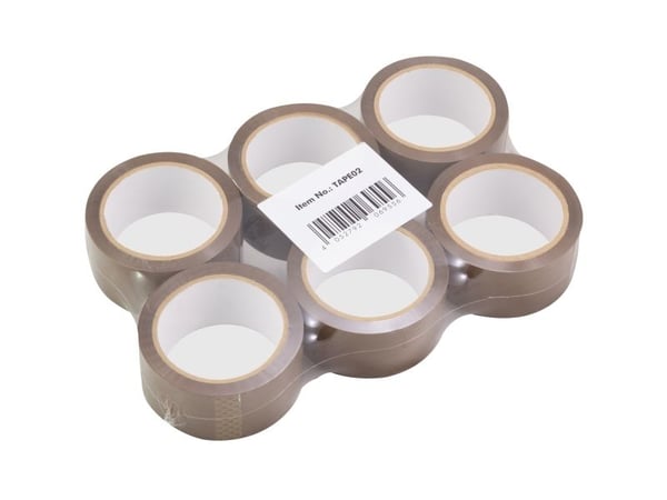 LogiLink TAPE02, Brun, 66 m, 48 mm, 155 g