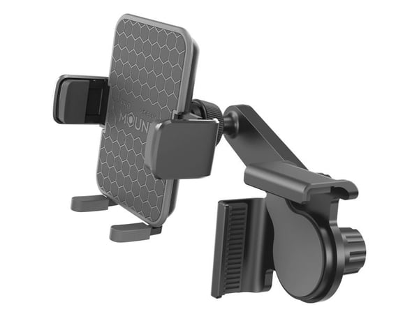 Celly MOUNTVENTPLUST, Mobiltelefon/smarttelefon, Passiv holder, Bil/innendørs, Sort