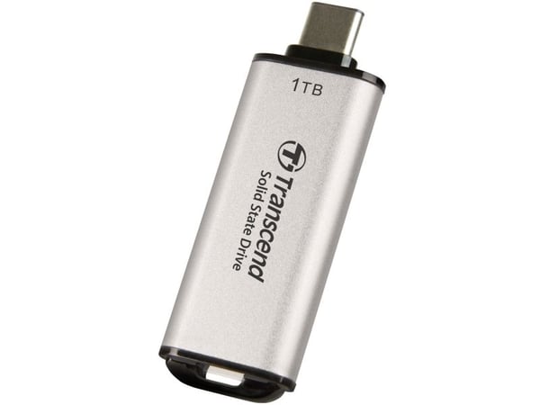 Transcend ESD300, 1 TB, USB Type-C, 1050 MB/s, 10 Gbit/s, Hopea