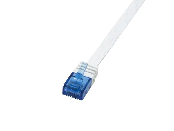 LogiLink 20m Cat6 U/UTP RJ45, 20 m, Cat6, U/UTP (UTP), RJ-45, RJ-45, Hvit