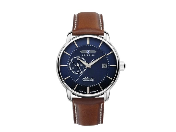 Zegarek Zeppelin Zegarek Zeppelin Atlantic 8470-3 Automatisk Granatowy