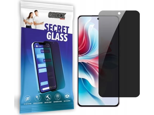 GrizzGlass personvernglass GrizzGlass SecretGlass til Oppo Reno11 F
