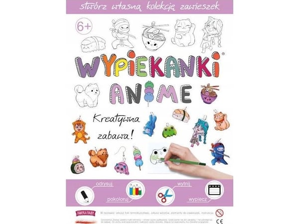 Fun Factory Leipomotuotteet luova hauskaa Anime kutistuu kääre ZA4998