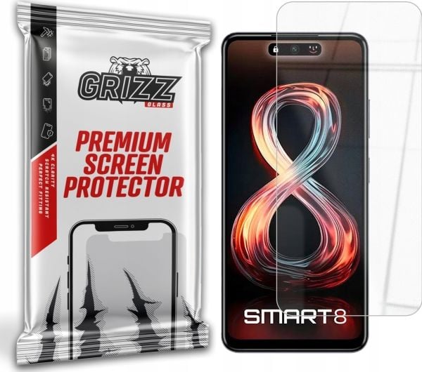 GrizzGlass Szkło hybrydowe GrizzGlass HybridGlass til Infinix Smart 8 Pro